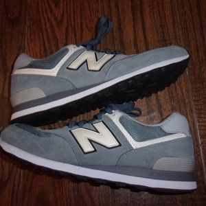 Mens New Balance 574 Blue Harbour Running Shoes